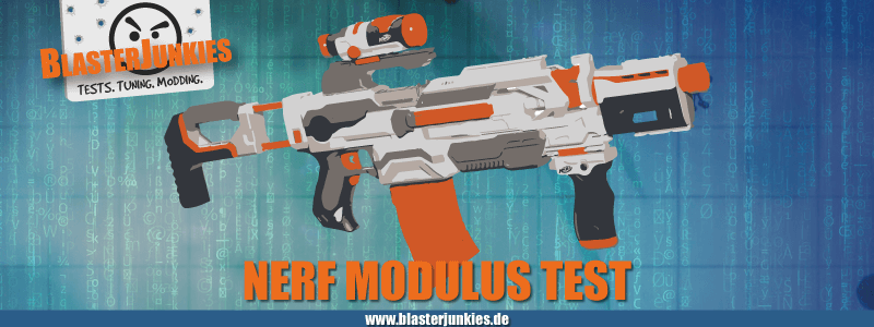 Nerf N-Strike Elite XD Modulus Blaster Review.