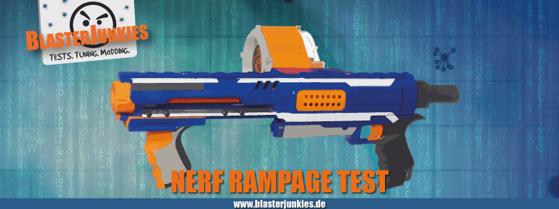 Nerf N-Strike Elite Rampage Review.