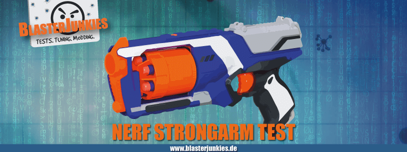 Nerf N-Strike Elite Strongarm Test.