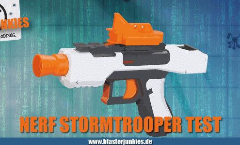 Das Nerf Star Wars Stormtrooper Blaster Review.